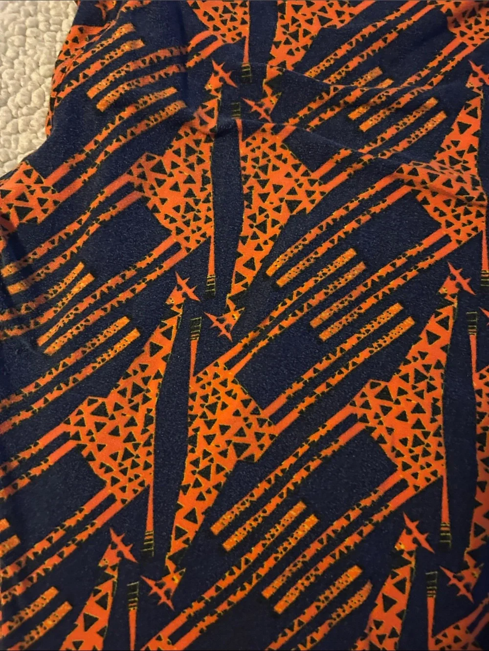 Assorted Patterned Lularoe Leggings Set - Blue, Yellow, Black, Orange